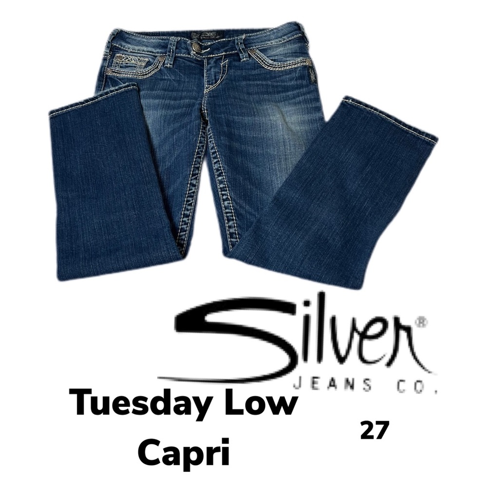 Silver Tuesday Low Capris